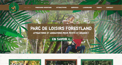 Desktop Screenshot of forestland.fr